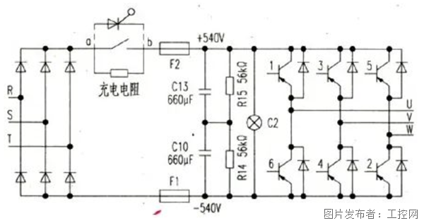 米乐M6 米乐充电电阻和储能电容引发的变频器故障分析(图1)